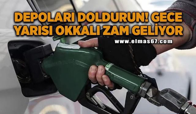 Depoları doldurun! Gece yarısı akaryakıta okkalı zam geliyor