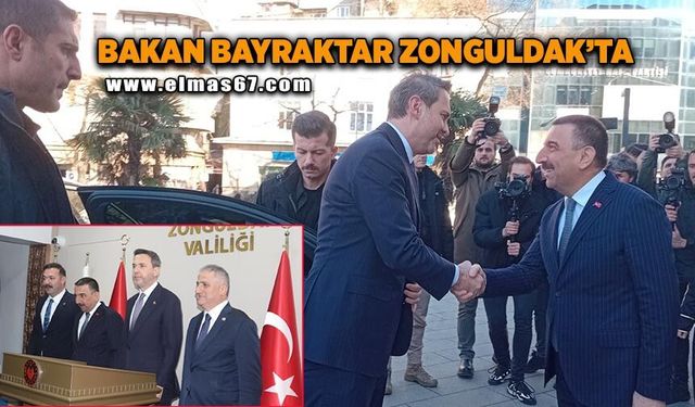 Enerji Bakanı Bayraktar Zonguldak'ta