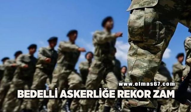Kanun teklifi sunuldu! Bedelli askerliğe rekor zam