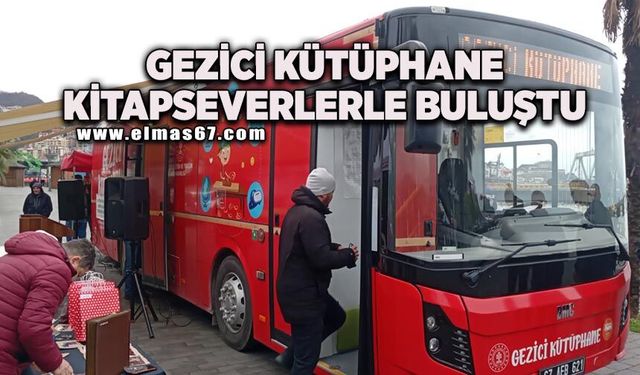Gezici Kütüphane kitapseverlerle buluştu
