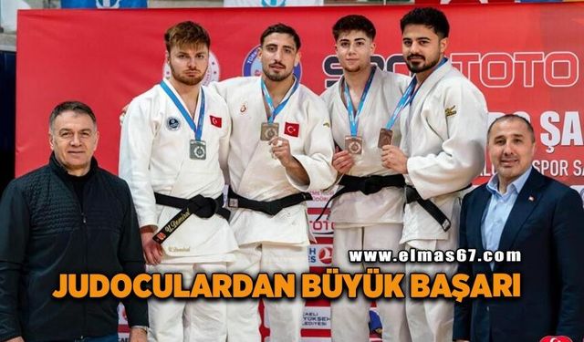 Judoculardan Türkiye Şampiyonası’nda büyük başarı