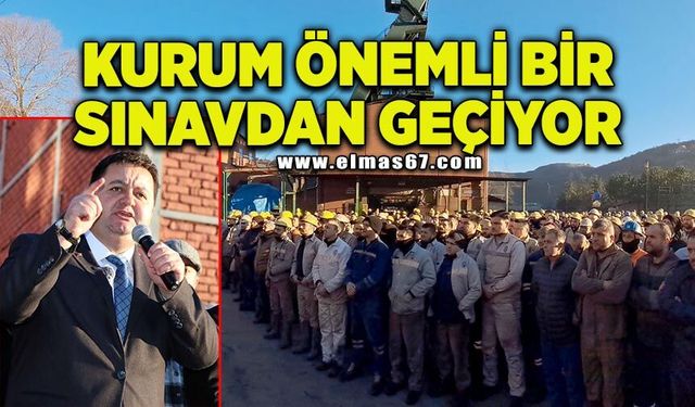 Kurum 13 Ocak’tan beri önemli bir sınavdan geçiyor