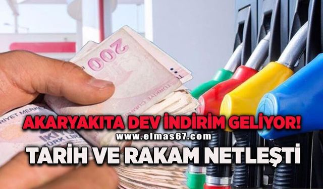 Akaryakıta dev indirim geliyor! Tarih ve rakam netleşti