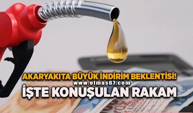 Akaryakıta büyük indirim beklentisi! İşte konuşulan rakam