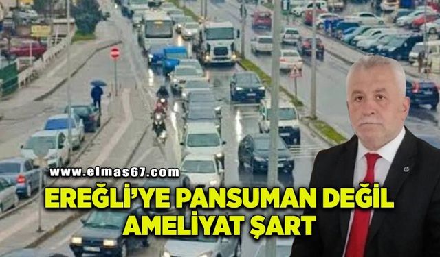 Karaoğlu: "Ereğli’ye pansuman değil, ameliyat şart!"