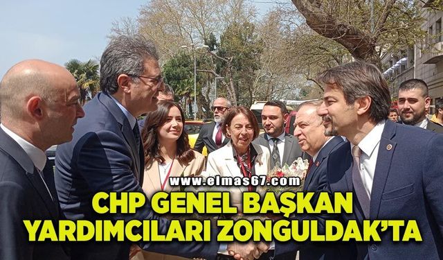 CHP Genel Başkan Yardımcıları Zeybek ve Aytekin Zonguldak’ta