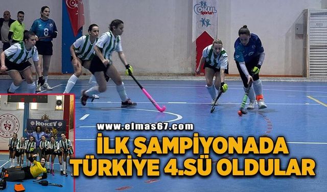 İlk şampiyonada Türkiye 4’üncüsü oldular