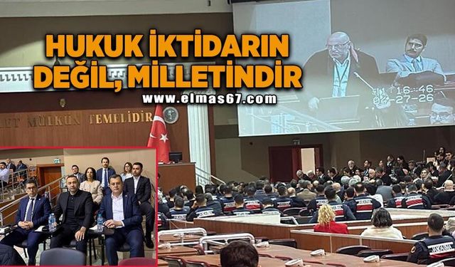 Ertuğrul: "Hukuk iktidarın değil, milletindir"