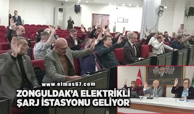 Zonguldak’a Elektrikli Şarj İstasyonu geliyor!