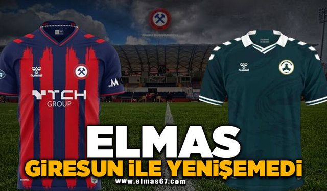 ELMAS GİRESUN İLE YENİŞEMEDİ