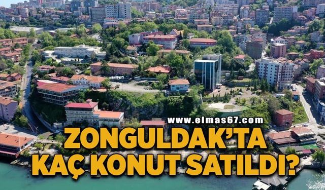 Zonguldak’ta kaç konut satıldı?