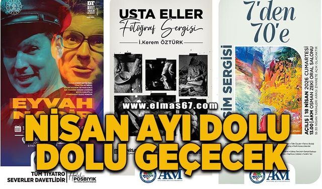 Kdz. Ereğli’de Nisan ayı etkinliklerle dolu