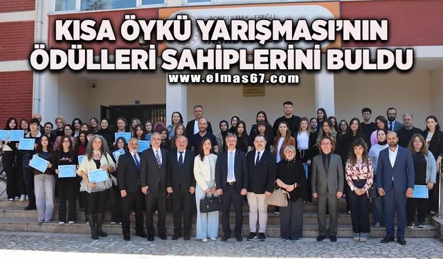 Kısa Öykü Yarışması’nın ödülleri sahiplerini buldu