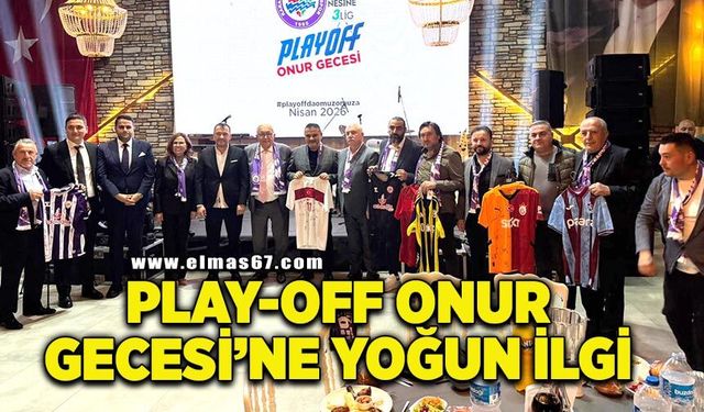 Kdz. Ereğli Belediyespor için Play-Off Onur Gecesi düzenlendi