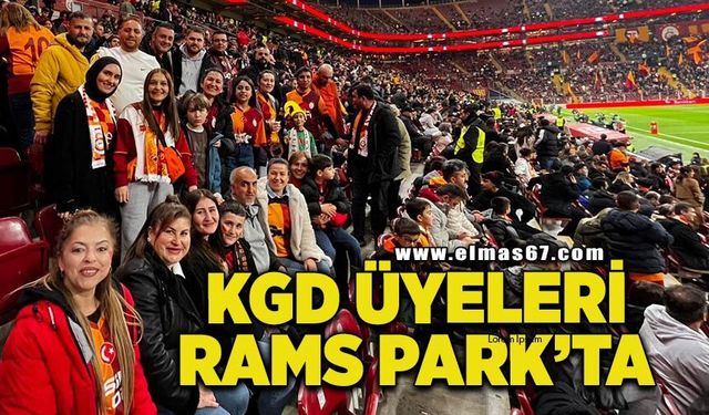 KGD üyeleri Rams Park’ta çeyrek final heyecanına ortak oldu