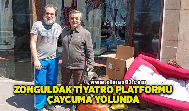 Zonguldak Tiyatro Platformu Çaycuma yolunda