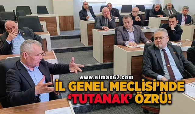 İl Genel Meclisi’nde "tutanak" krizi: AK Parti’den özür geldi