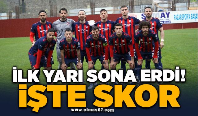 İlk yarı sona erdi! İşte skor
