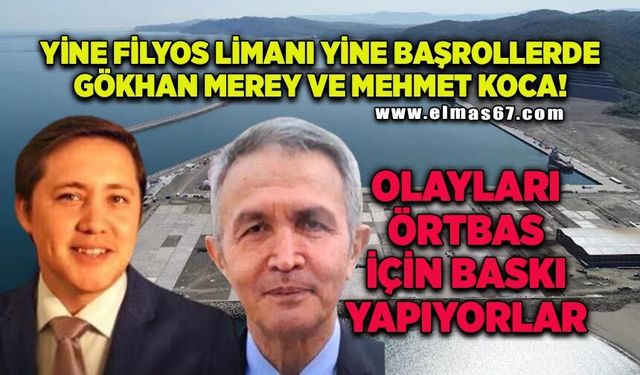 Yine Filyos Limanı, yine başrollerde Gökhan Merey ve Mehmet Koca!