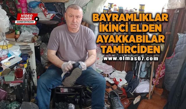 Bayramlıklar ikinci elden, ayakkabılar tamirciden