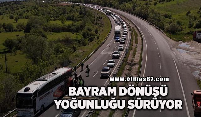 Kemikli Rampaları'nda bayram dönüşü yoğunluğu sürüyor