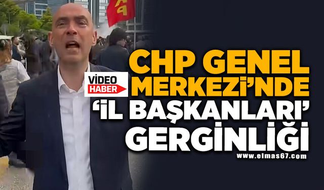 20 İl Başkanı Binaya Alınmadı