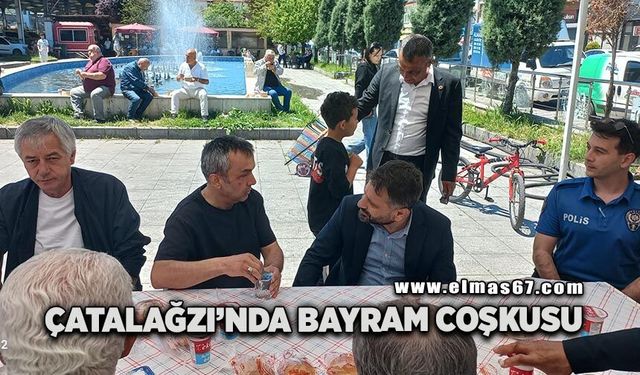 Çatalağzı’nda bayram coşkusu