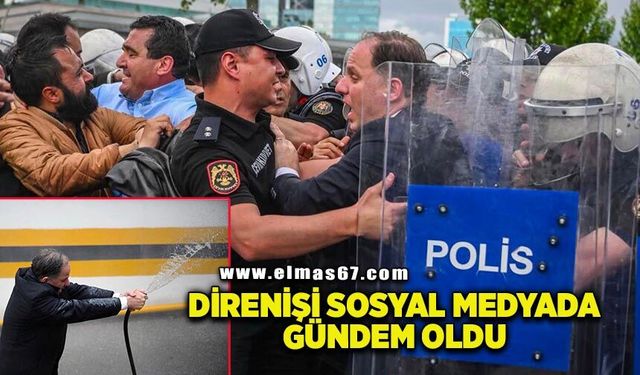 Deniz Yavuzyılmaz’ın CHP Genel Merkezi önündeki direnişi sosyal medyada gündem oldu