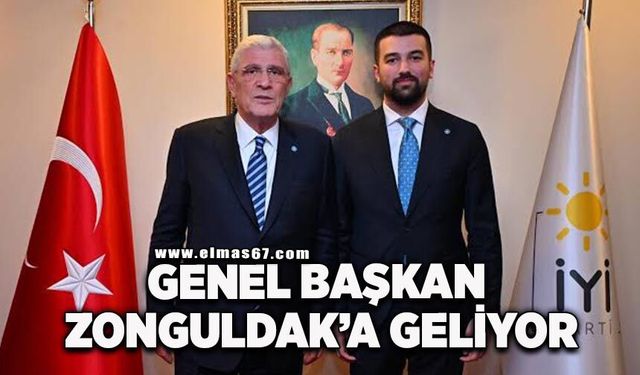Genel Başkan Zonguldak'a geliyor
