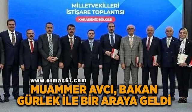 Muammer Avcı Bakan Gürlek ile bir araya geldi