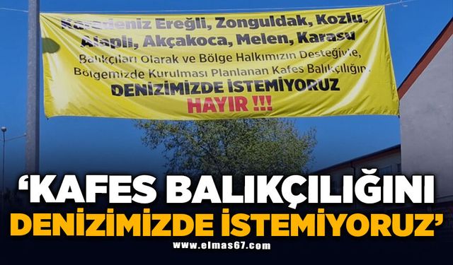 PANKARTLARLA SESLENDİLER