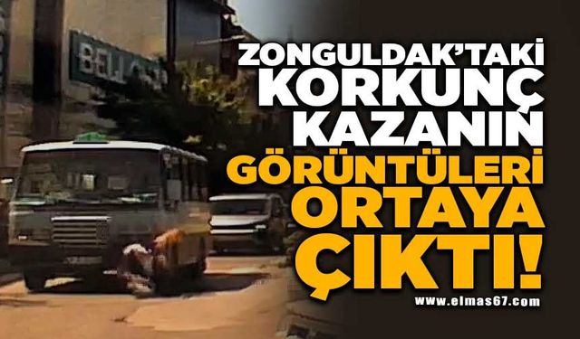 Zonguldak'taki korkunç kazanın görüntüleri ortaya çıktı