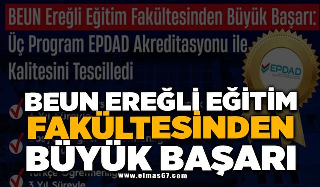 Üç Program EPDAD Akreditasyonu ile Kalitesini Tescilledi