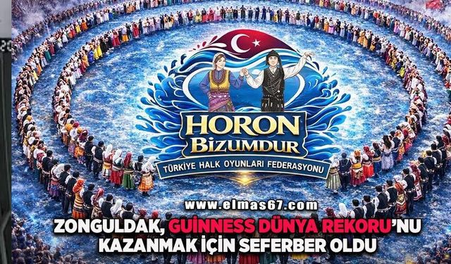 Zonguldak Guinness Dünya Rekoru’nu Türkiye’ye kazandırmak için seferber oldu