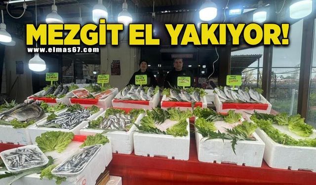 Balıkçı tezgahlarında mezgit fiyatı 500 liraya çıktı