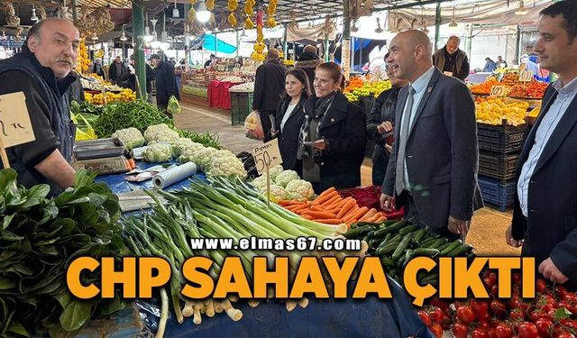 CHP sahaya çıktı!
