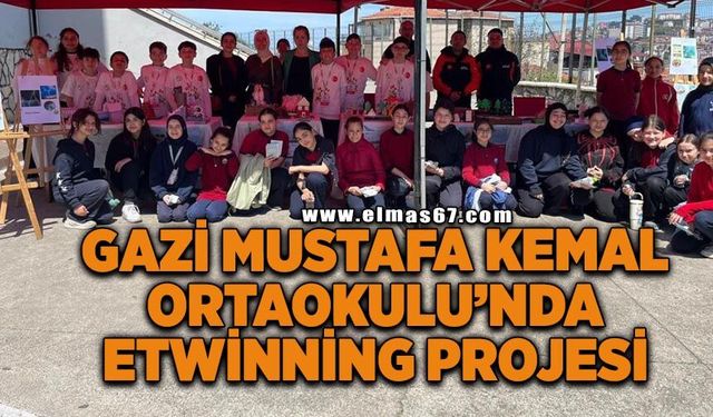 Gazi Mustafa Kemal Ortaokulu’nda eTwinning Projesi