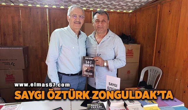 Saygı Öztürk Zonguldak'ta