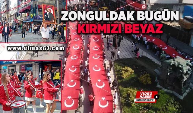 Zonguldak bugün kırmızı-beyaz