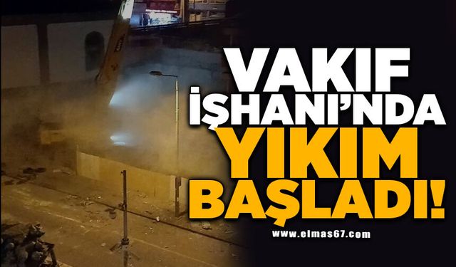 İŞ MAKİNESİ TOZU DUMANA KATTI