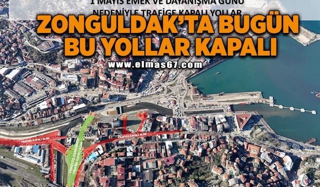 Zonguldaklılar dikkat! Bugün bu yollar trafiğe kapalı