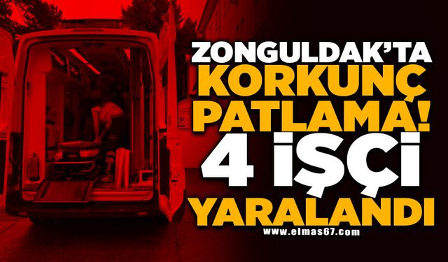 Taş ocağında dinamit patlatılması sırasında 4 işçi yaralandı