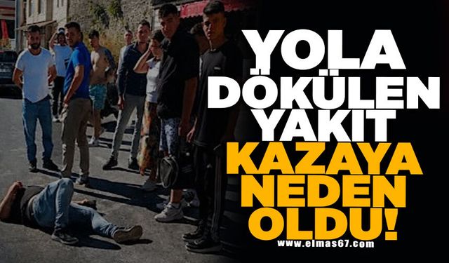 Motosiklet Sürücüsü Yaralandı