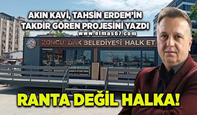 Akın Kavi: "Ranta değil halka!"
