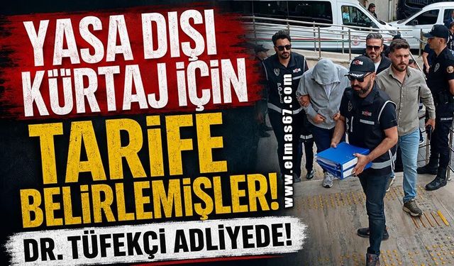 Rüşvet ve yasa dışı kürtaj operasyonu: 11 şüpheli adliyede