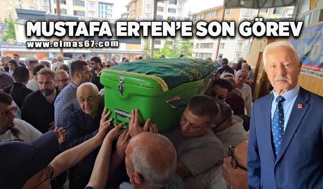 CHP Karabük İl Başkan Yardımcısı Mustafa Erten son yolculuğuna uğurlandı