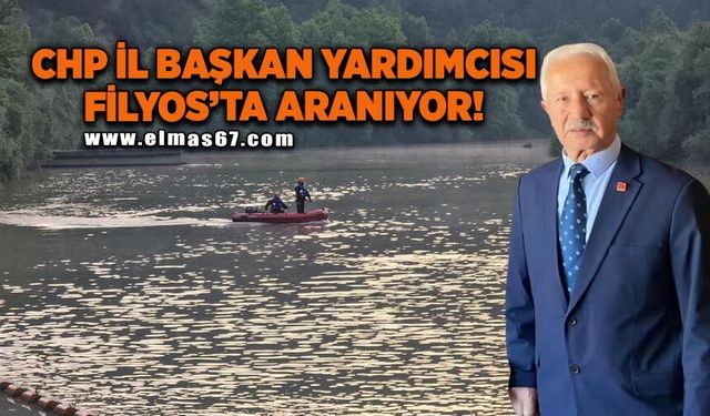 Filyos Çayı’na düşerek kaybolan CHP İl Başkan Yardımcısını arama çalışmaları sürüyor