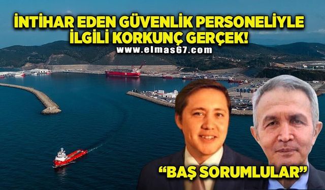 İnt*har eden güvenlik personeliyle ilgili korkunç gerçek!