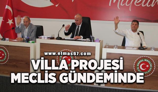 Alaplı’da Villa Projesi Meclis gündeminde