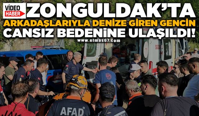 Arkadaşlarıyla şelaleye giren gencin cansız bedenine ulaşıldı